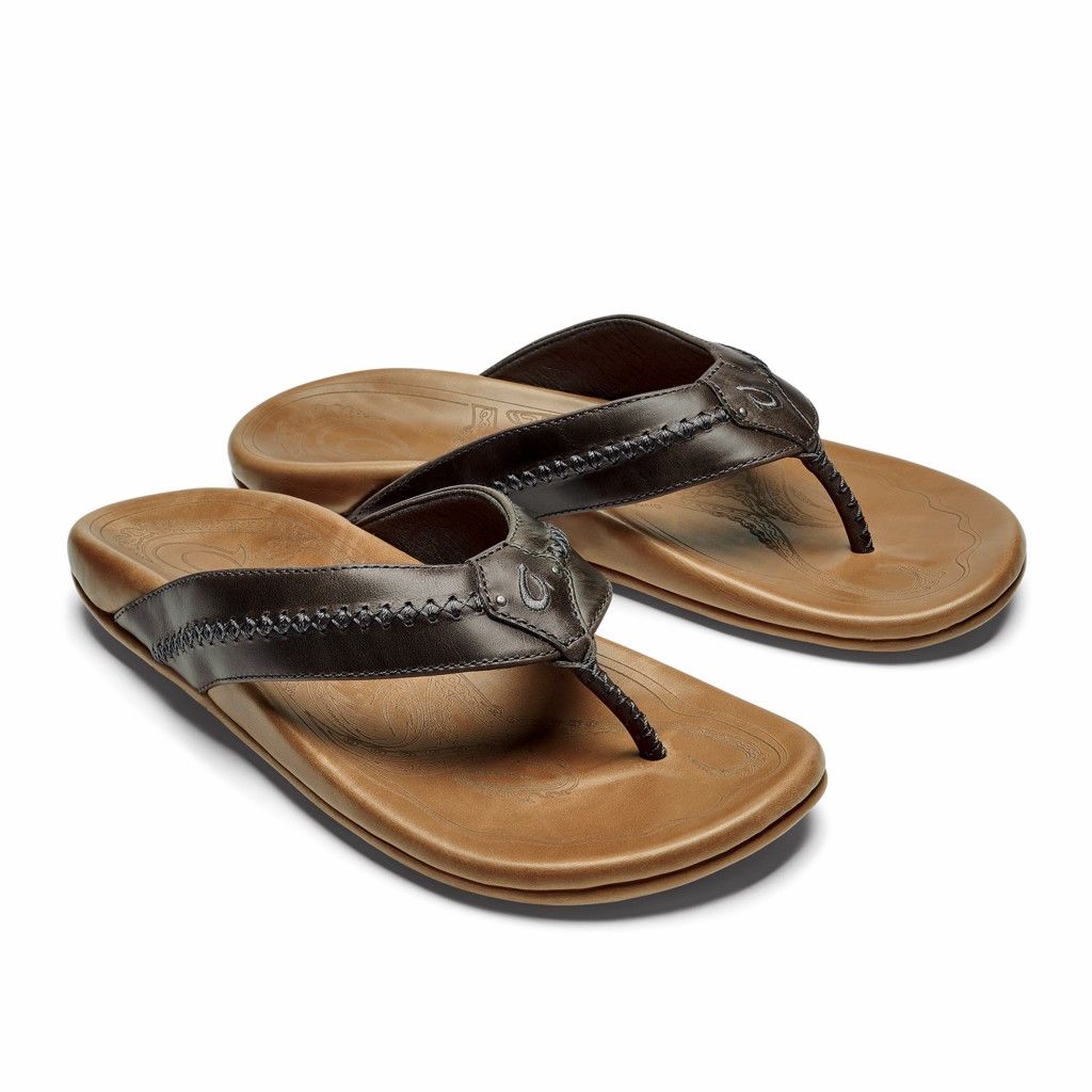 Sandalias Olukai Mea Ola - Chanclas Hombre Grises 20208-975